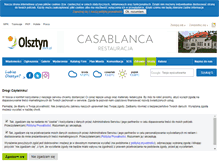 Tablet Screenshot of olsztyn.com.pl