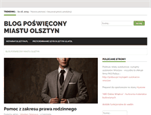 Tablet Screenshot of olsztyn.biz.pl