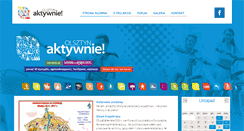 Desktop Screenshot of aktywnie.olsztyn.eu